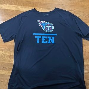 Under armour combine authentic TN titans t shirt. 2XL